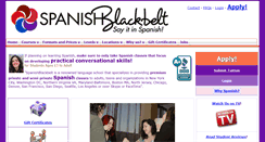 Desktop Screenshot of kids.spanishblackbelt.com