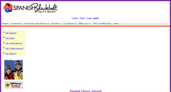 Desktop Screenshot of abroad.spanishblackbelt.com