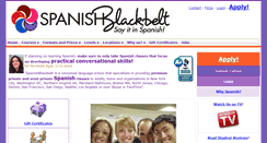 Desktop Screenshot of gov.spanishblackbelt.com