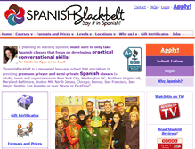 Tablet Screenshot of gov.spanishblackbelt.com